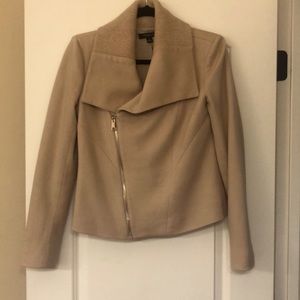 Ann Taylor camel/tan Moto jacket
